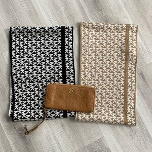 Michael Kors scarves and wallet